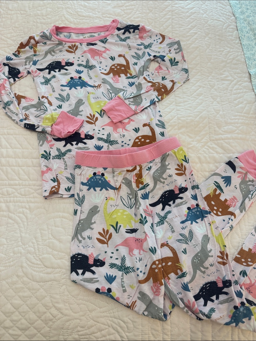 Size 5/6 Little Sleepies long sleeve/long pants Pajama Set